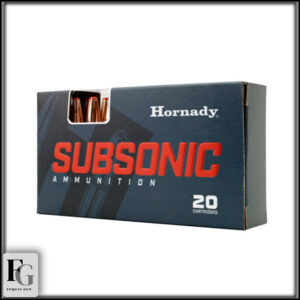 Hornady Subsonic 45-70 Govt Ammo 410gr SUB-X 20rd 82742