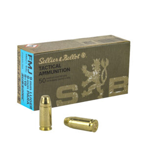 S&B Subsonic 9mm Ammo 140gr FMJ 50ct SB9SUBA