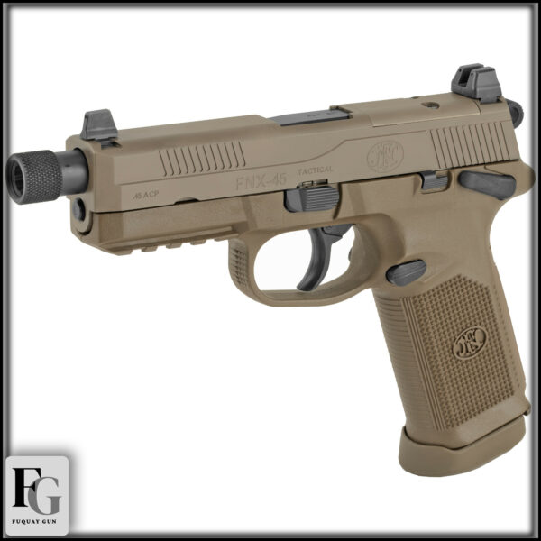 FN FNX-45 Tactical FDE 45 ACP 5.3" 10rd 66982 - Image 3