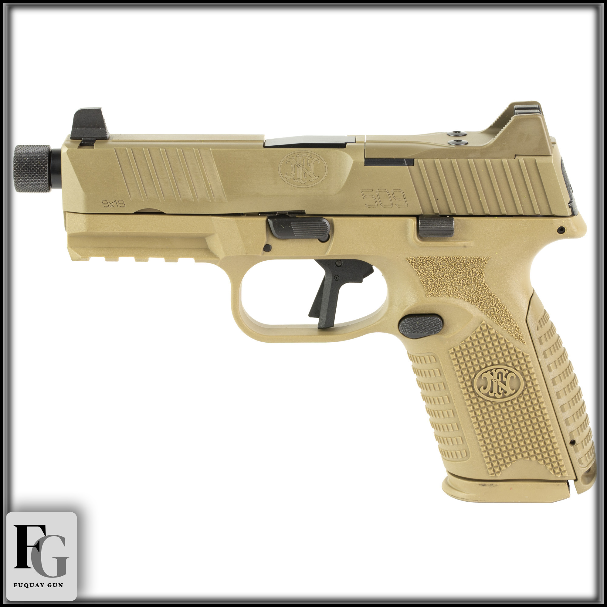 FN 509 Midsize Tactical FDE 9mm 4.5" 10rd 66-101710 - Image 2