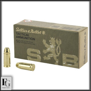 S&B Subsonic 9mm Ammo 140gr FMJ 50ct SB9SUBA