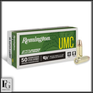 Remington UMC 30 Super Carry Ammo 100gr FMJ 50ct R20015