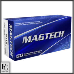 Magtech 40 S&W Ammo 180gr FMJ-Flat 50Rd box 40B