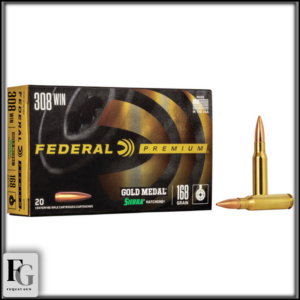 Federal Premium 308 Win 168gr BTHP 20ct GM308M