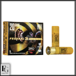 Federal 3rd Degree Heavyweight TSS 3" 20 Gauge 5/6/7 Shot 5ct PTDX258 567