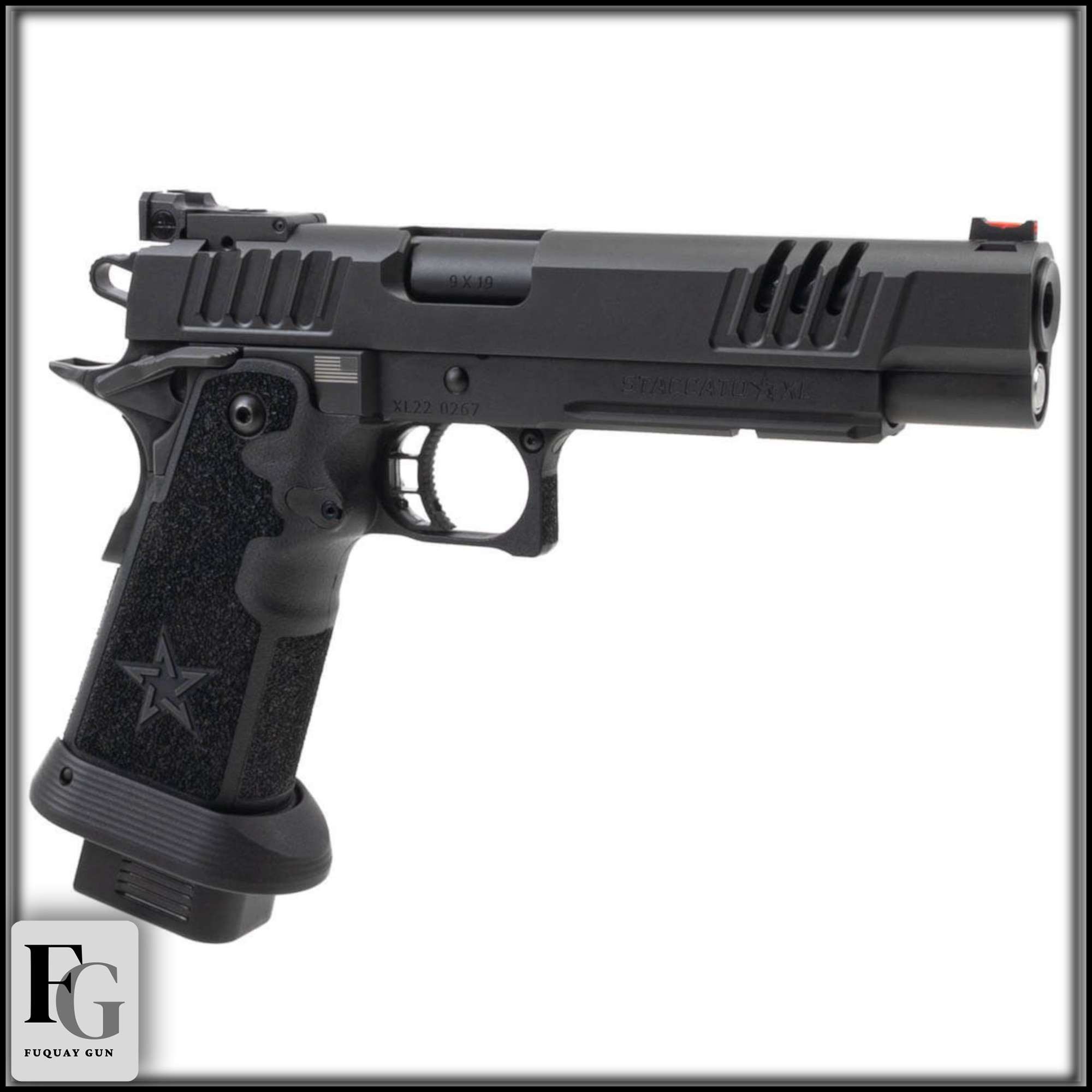 Staccato XL DPO 2011 9mm 5.4" DLC 20rd Compact Sights 11-0300-000000