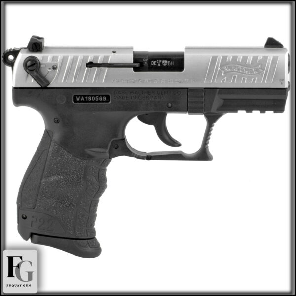 Walther P22 Q Nickel 22 LR 3.42" 10rd 5120725