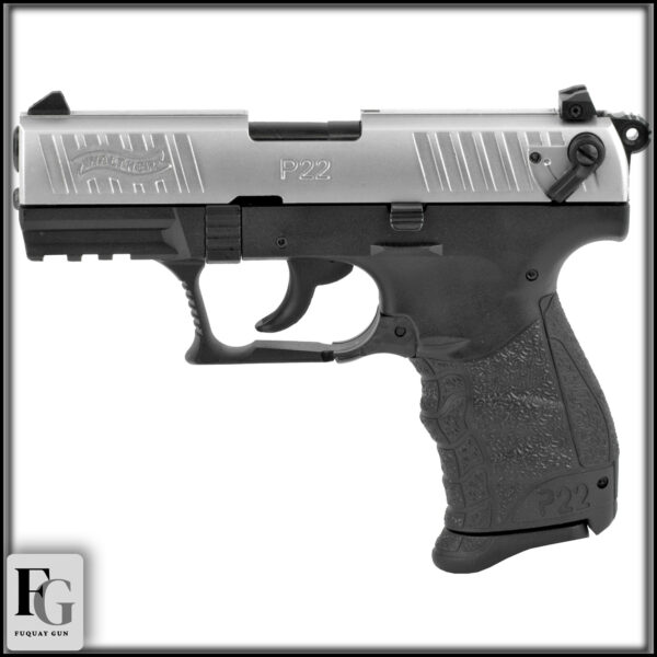 Walther P22 Q Nickel 22 LR 3.42" 10rd 5120725 - Image 2
