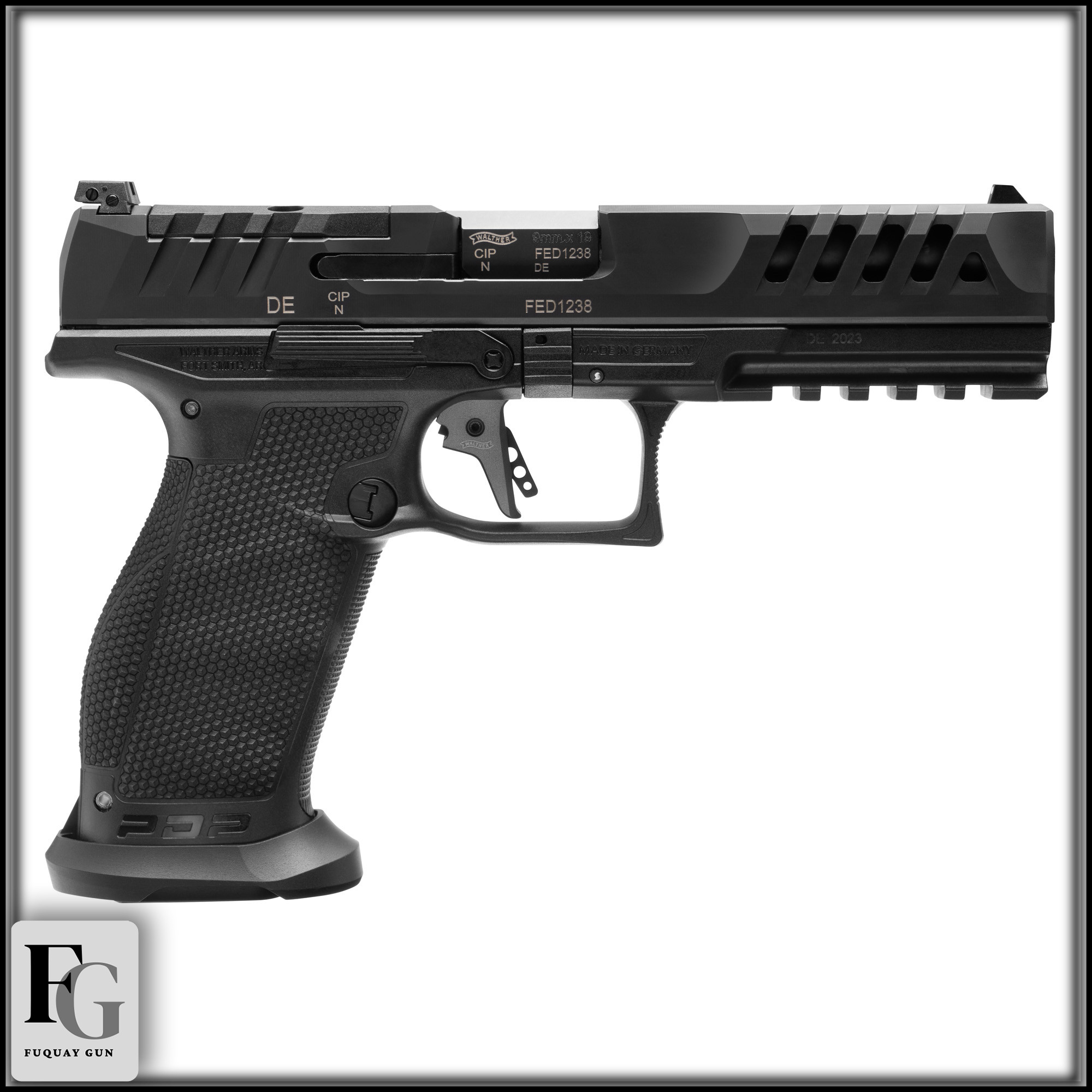 Walther PDP FS Match 9mm 5" 10rd 2880083
