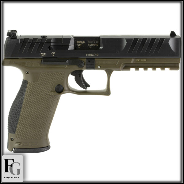 Walther PDP FS OD Green 9mm 5" 18rd 2858398