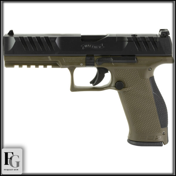 Walther PDP FS OD Green 9mm 5" 18rd 2858398 - Image 2