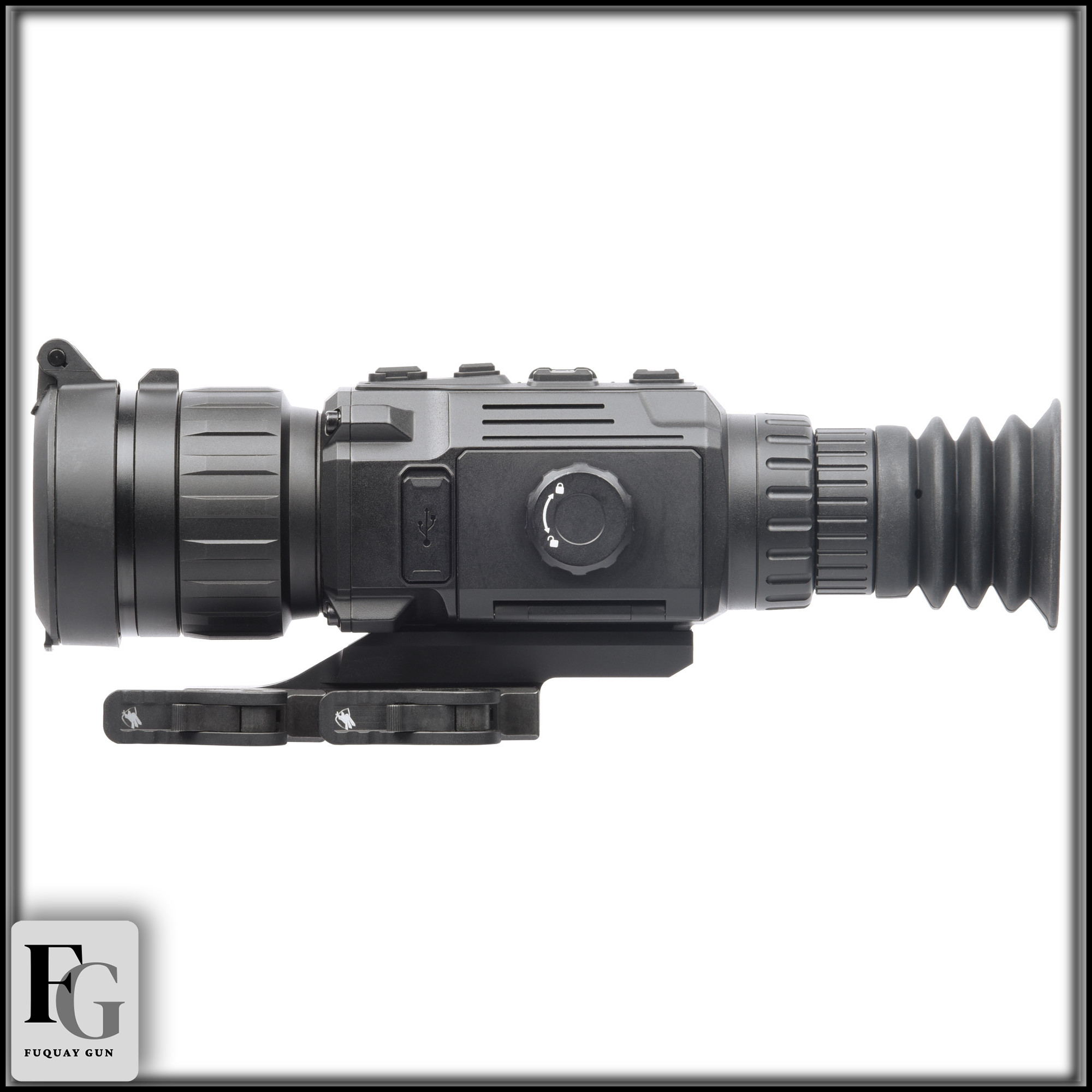 AGM Clarion 384 2-16x25mm / 4.5-36x50mm Dual Objective Thermal Scope CLAR25-384