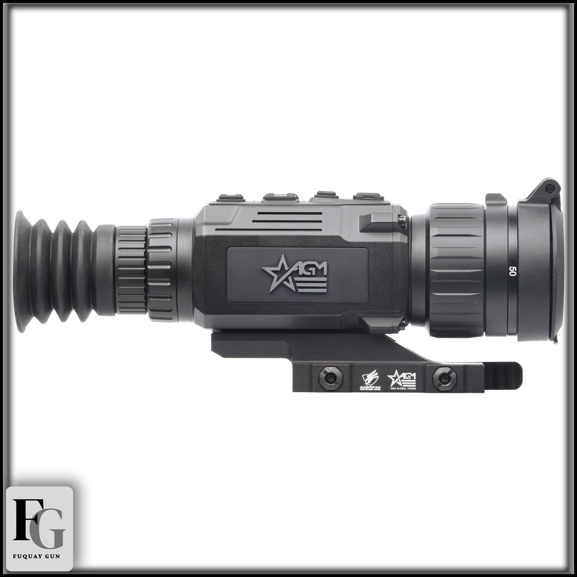 AGM Clarion 384 2-16x25mm / 4.5-36x50mm Dual Objective Thermal Scope CLAR25-384 - Image 2