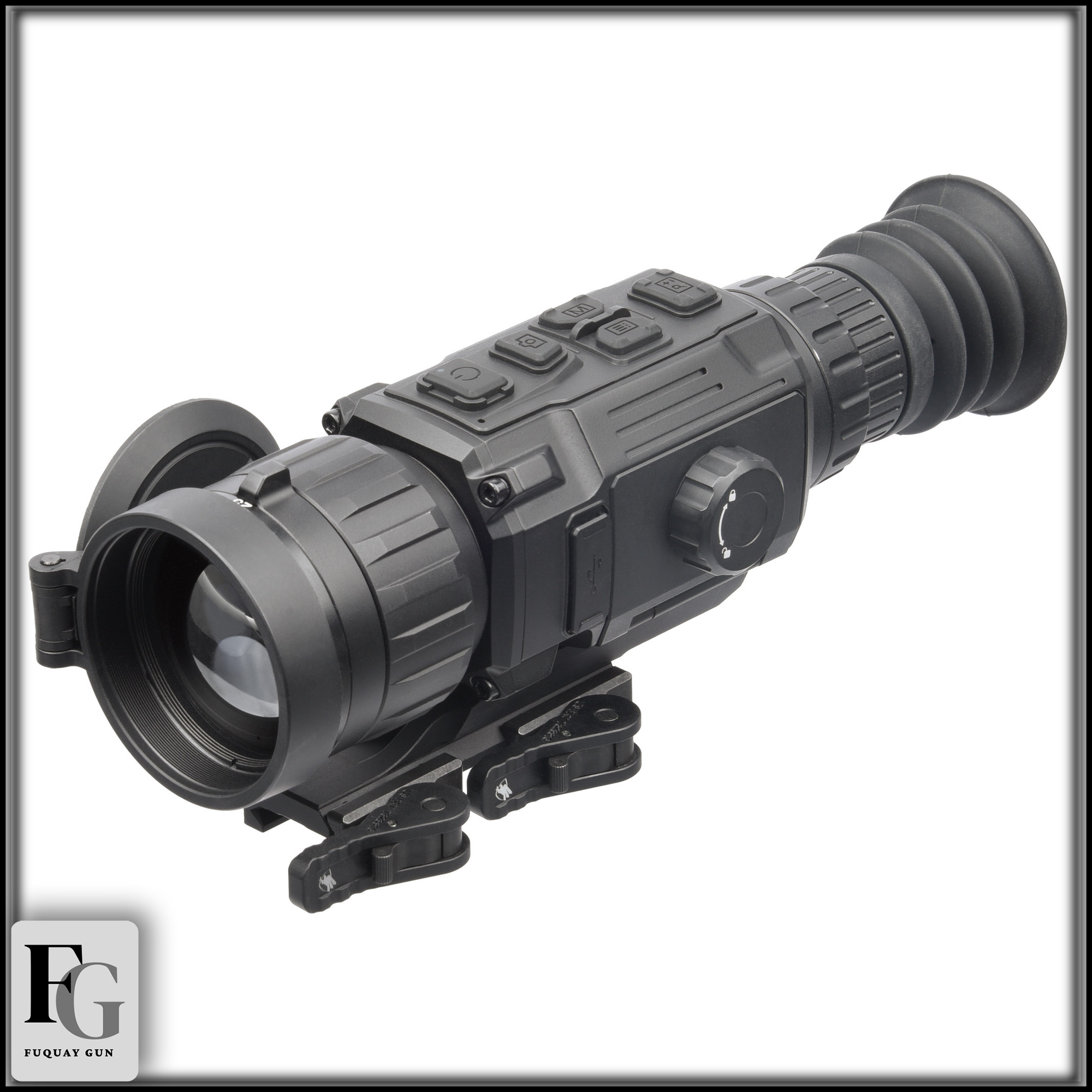 AGM Clarion 384 2-16x25mm / 4.5-36x50mm Dual Objective Thermal Scope CLAR25-384 - Image 3