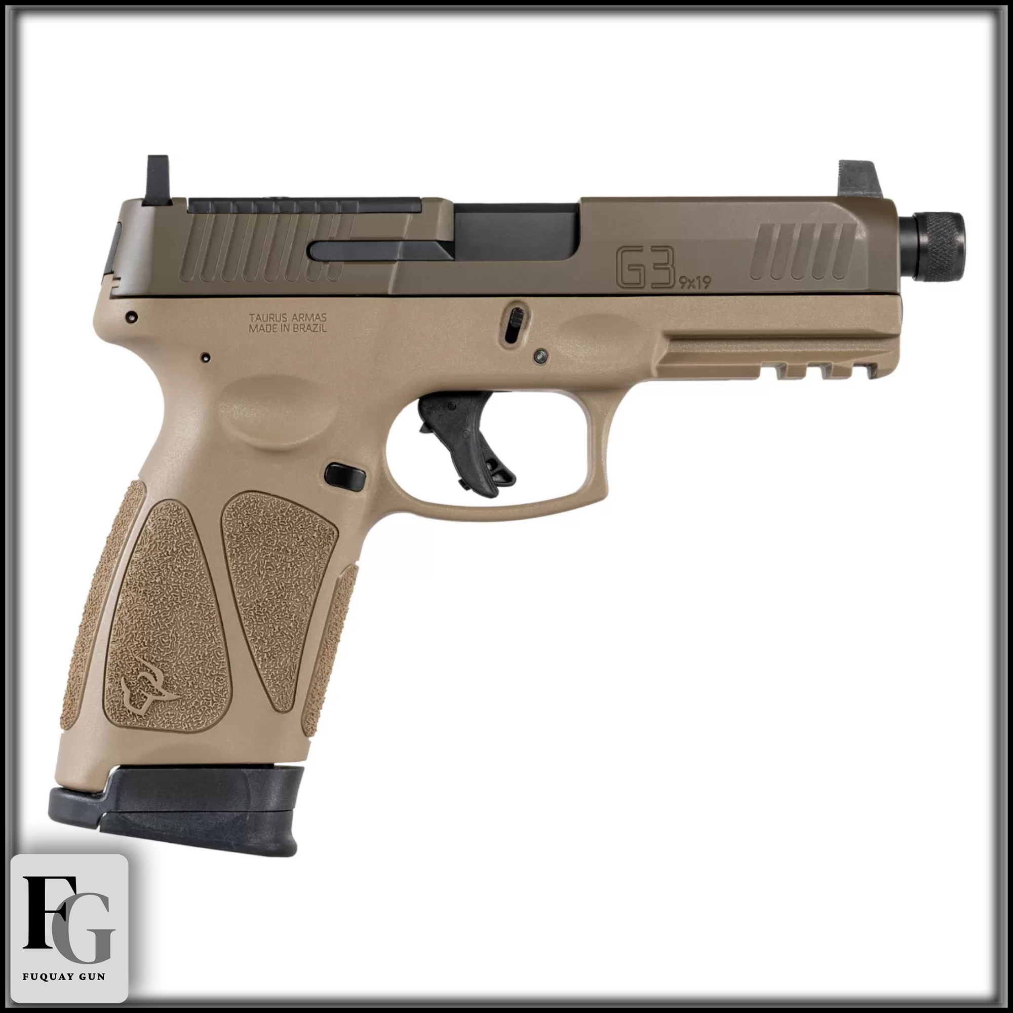 Taurus G3 Tactical Optic Ready 9mm 4.5" 17rd 1-G3P941-TAC