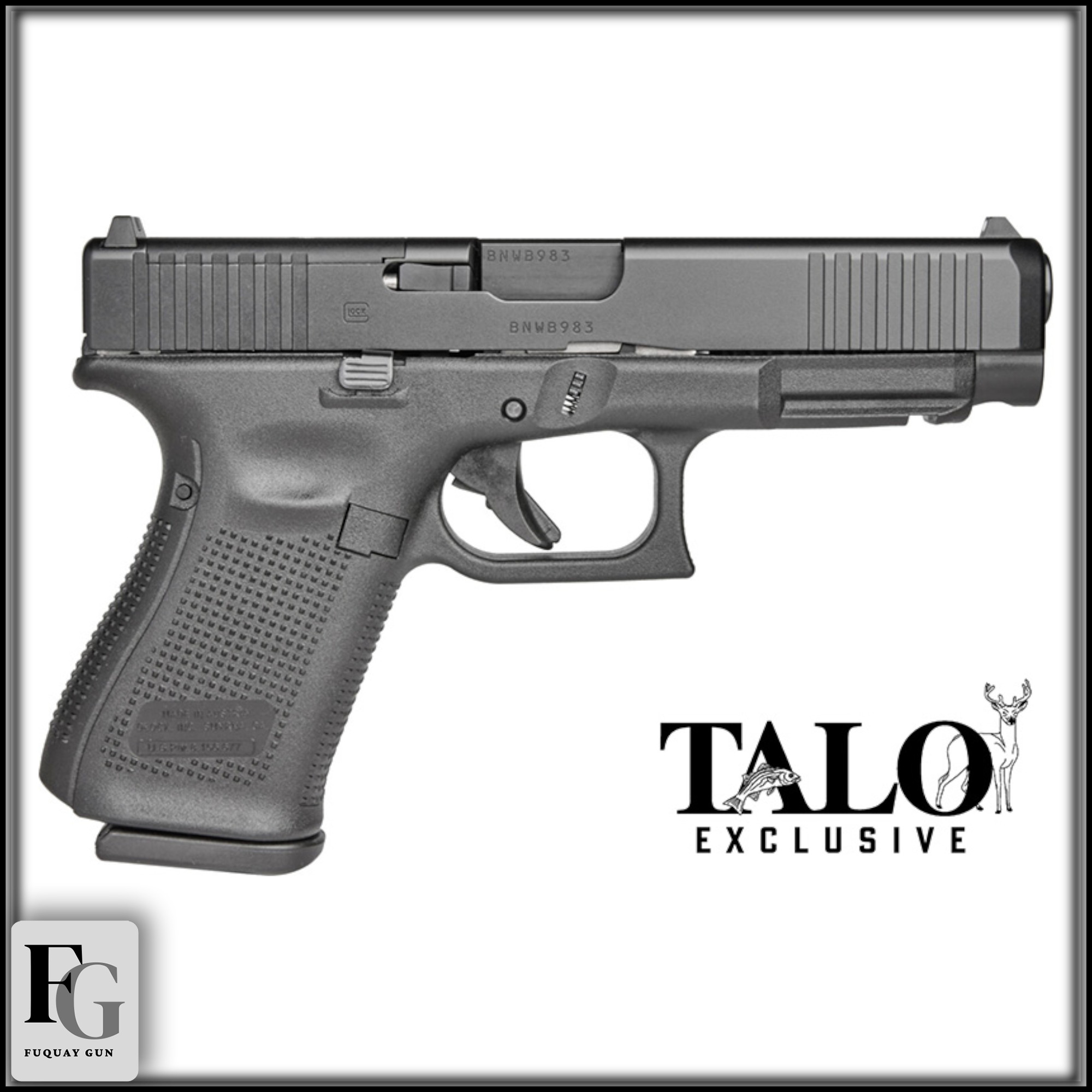 Glock 49 Gen 5 MOS TALO Exclusive 9mm 4.49" 15rd PA495S202MOS
