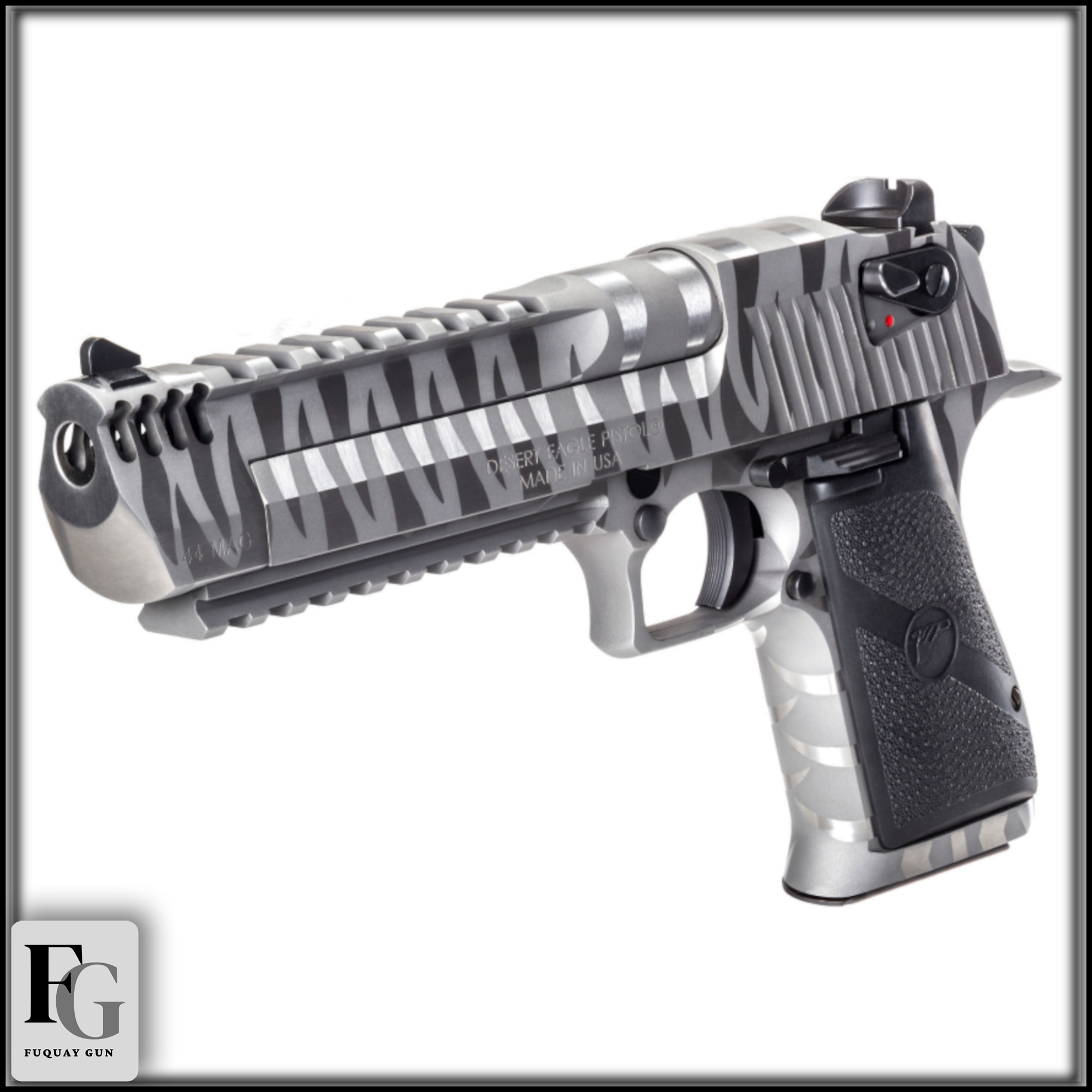 Magnum Research Mark XIX Desert Eagle White Tiger 44 Magnum 6" 8rd DE44WTS