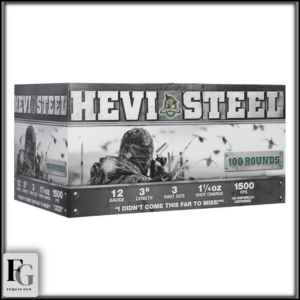 HEVI-Shot HEVI-Steel 12 Gauge #3 100rd HS60103
