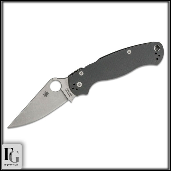 Spyderco Para Military 2 Maxamet Gray C81GPDGY2