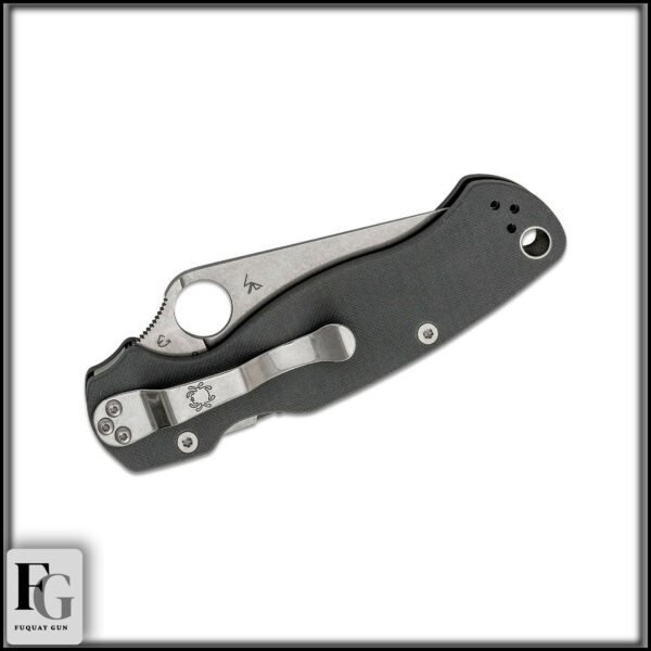 Spyderco Para Military 2 Maxamet Gray C81GPDGY2 - Image 2