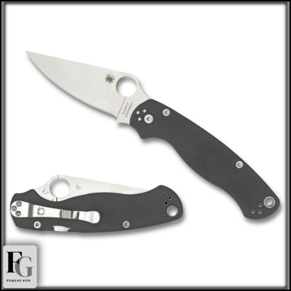 Spyderco Para Military 2 Maxamet Gray C81GPDGY2 - Image 4