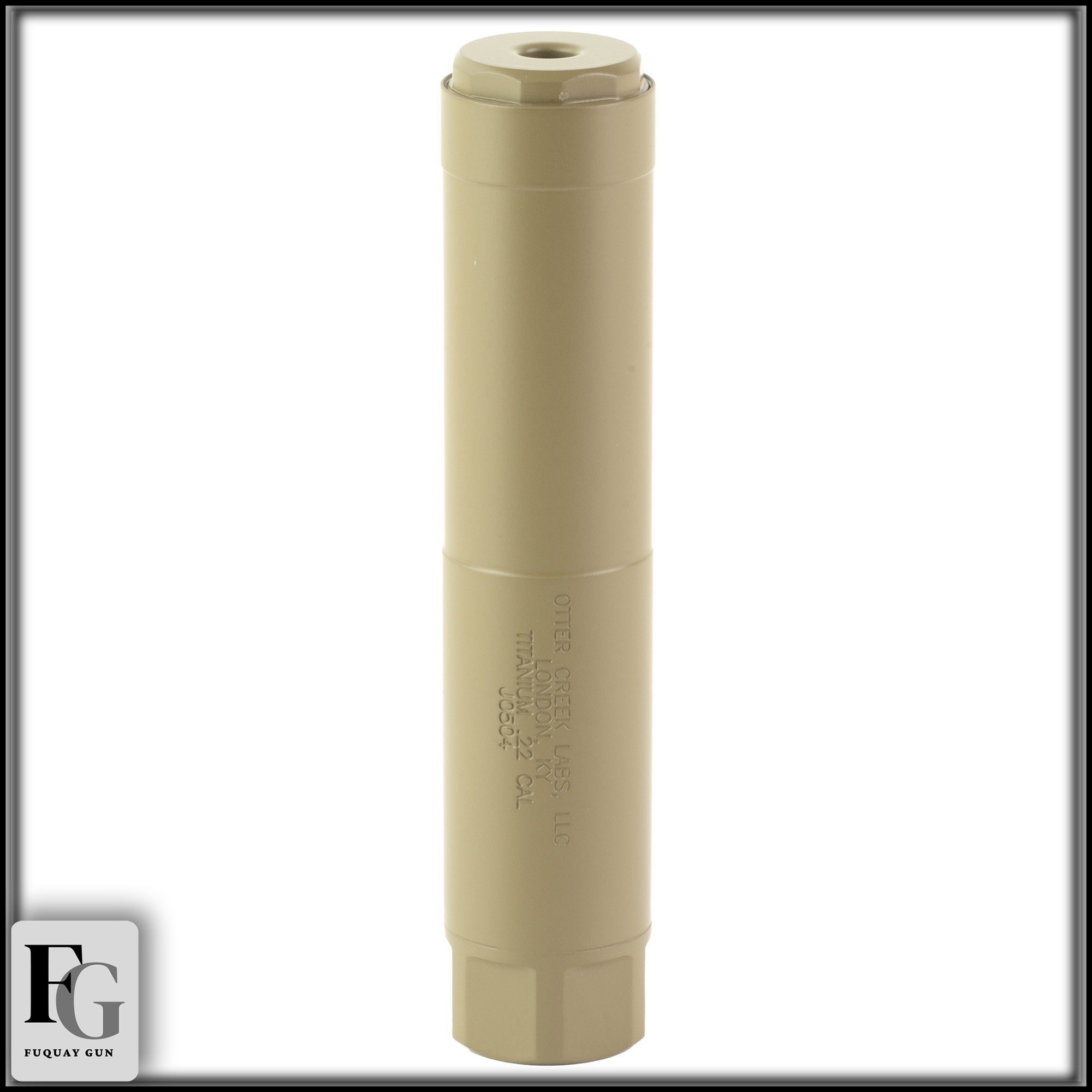 Otter Creek Labs Titanium 22 LR Suppressor FDE TI22FDE