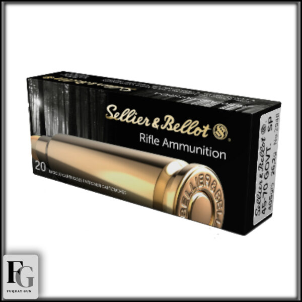 Sellier & Bellot 45-70 GOVT Rifle Ammunition 405gr 20rd SB4570A