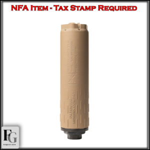 HUXWRX FLOW 9K Ti FDE Suppressor 9mm 3475