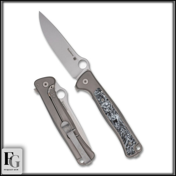 Spyderco Slym Gray C271TIP - Image 2