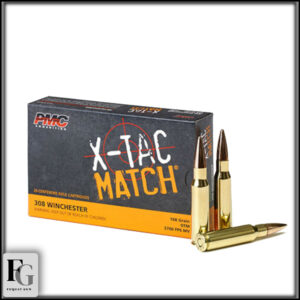PMC X-TAC MATCH 308Win 168gr 20rd 308XM