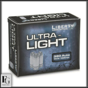 Liberty Ultra-Light 380 ACP Ammo 50gr 20ct LA-UL-380-055