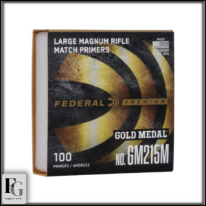 Federal Gold Medal Large Magnum Rifle Match 100ct GM215M