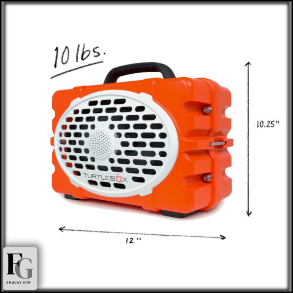 Turtlebox Original (Gen 3) Portable Speaker Orange 850024307766 - Image 2