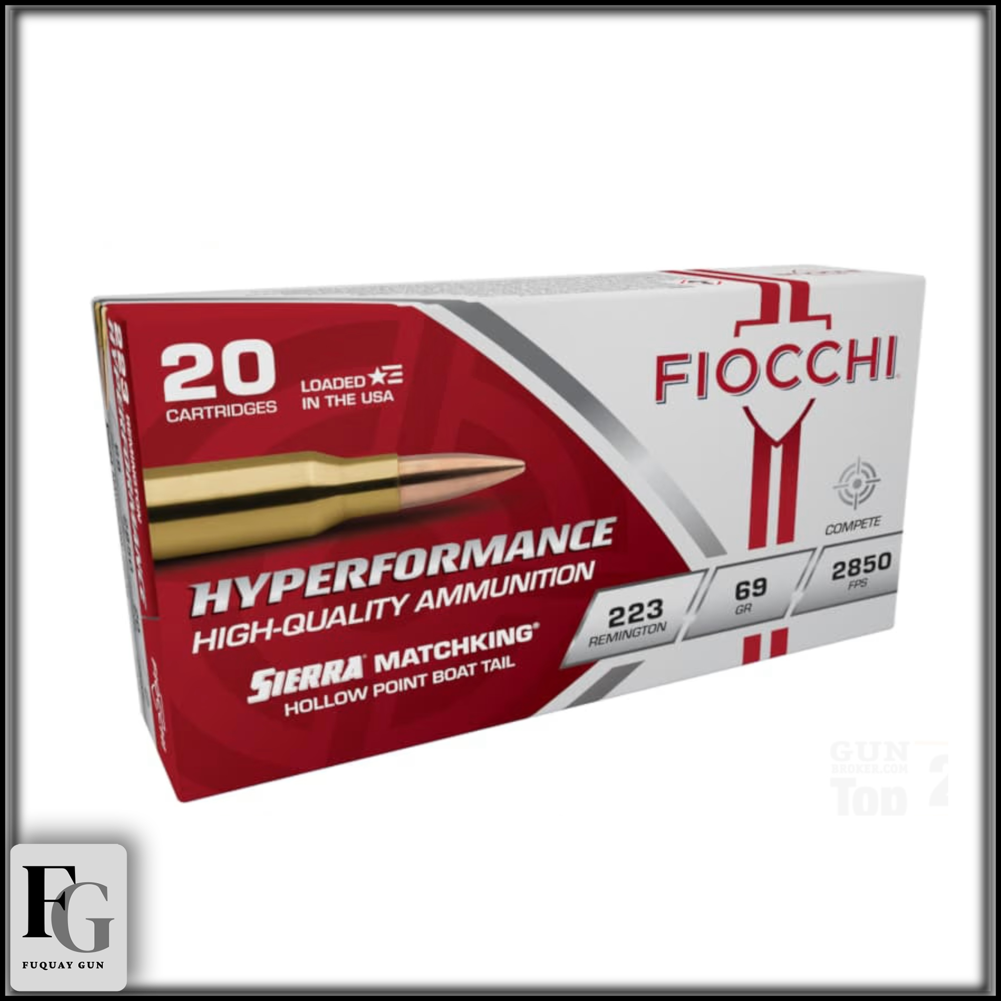 Fiocchi Hyperformance 223 Rem 69gr SMK 223MKC