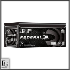Federal Black Pack 7.62x51mm 150gr 75rd FCM80BF