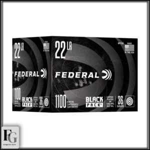 Federal Black Pack 22lr 36gr 1100rd BF750