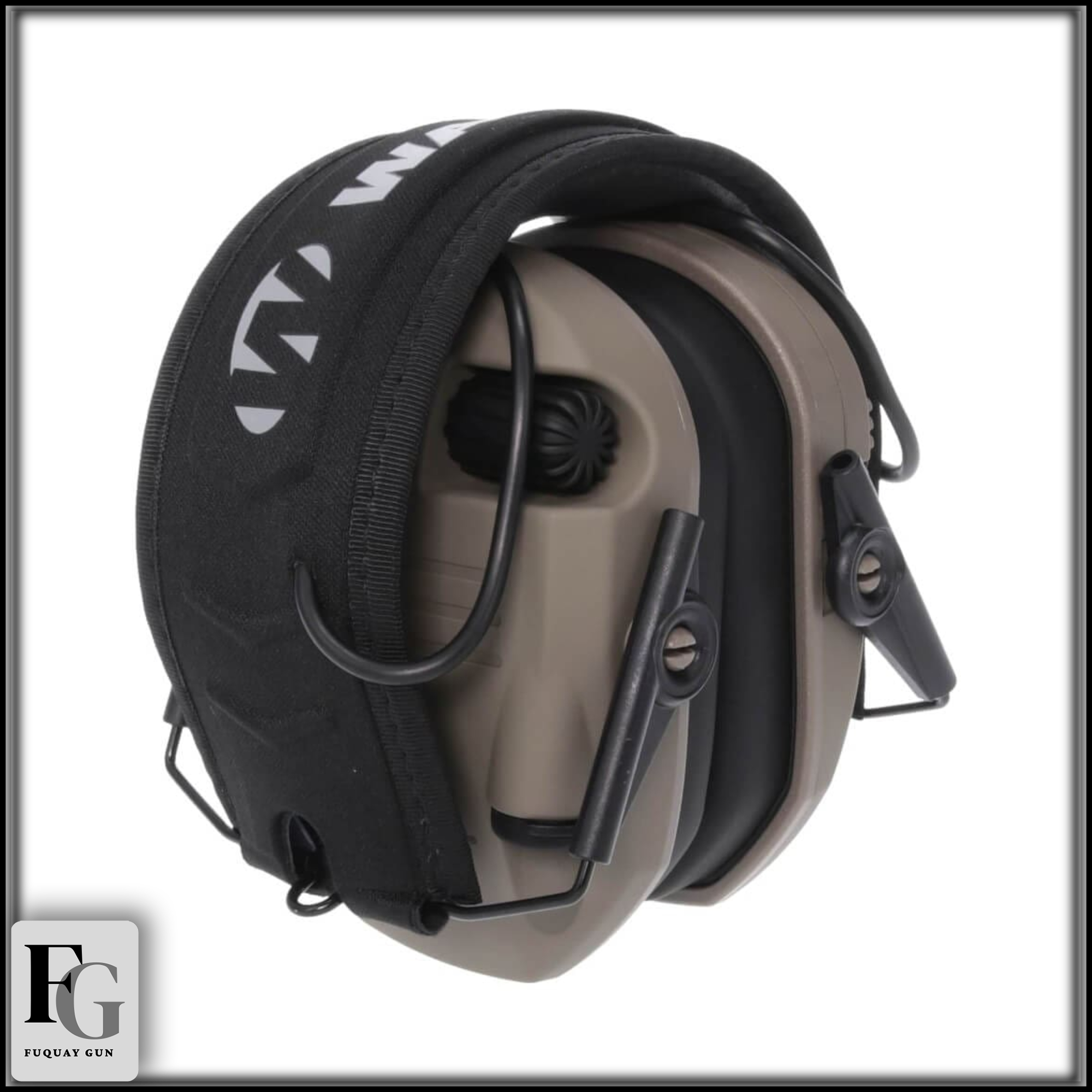 Walkers Razor Slim Electronic Muff Flat Dark Earth GWP-RSEM-FDE - Image 2