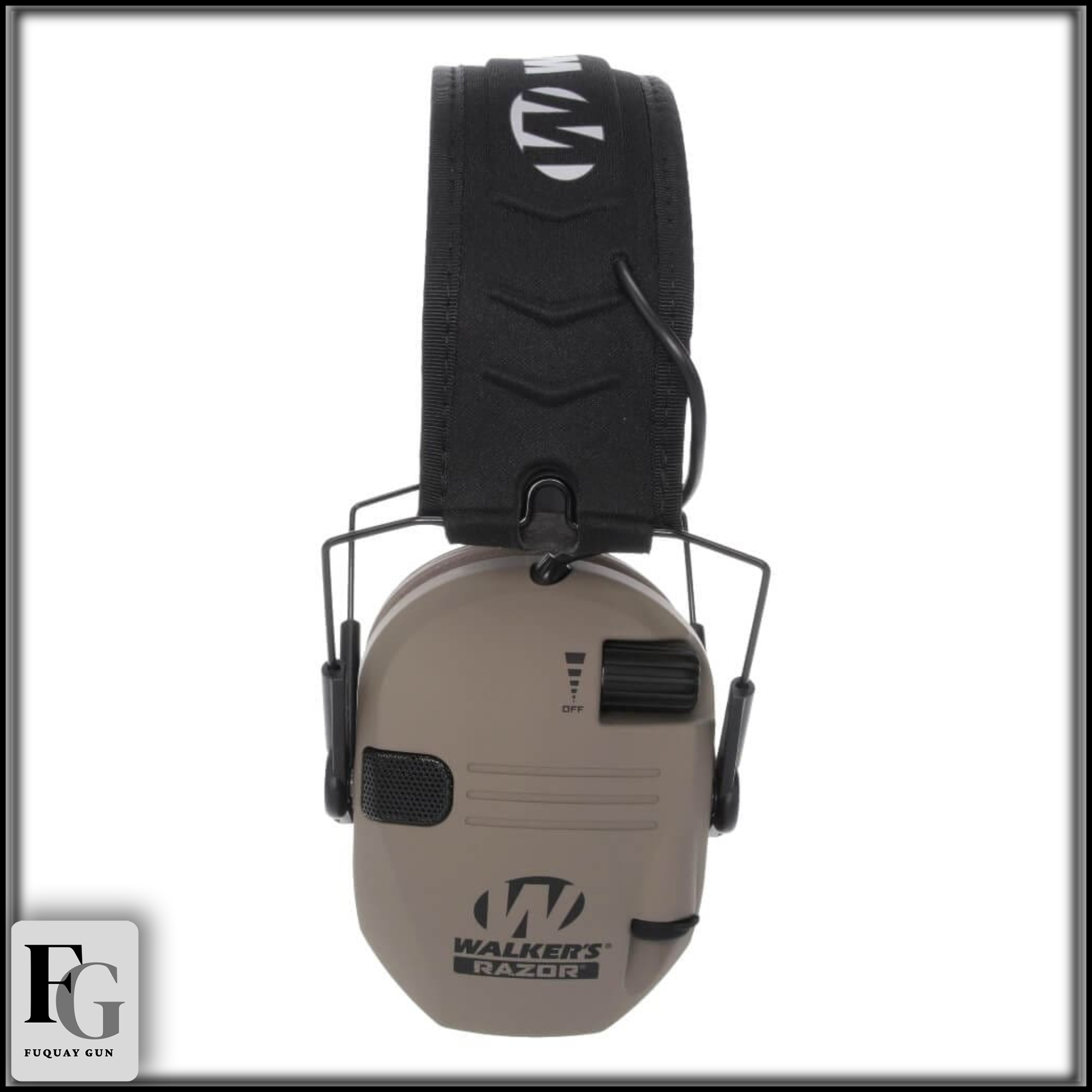 Walkers Razor Slim Electronic Muff Flat Dark Earth GWP-RSEM-FDE - Image 3