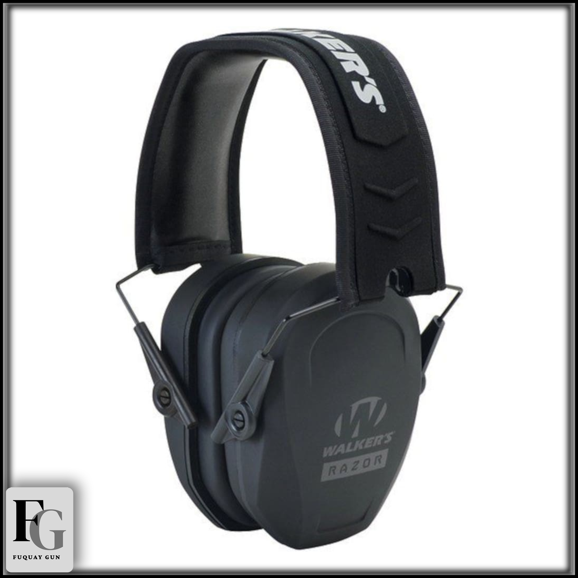 Walkers Razor Slim Passive Ear Muff Black GWP-RSMPAS
