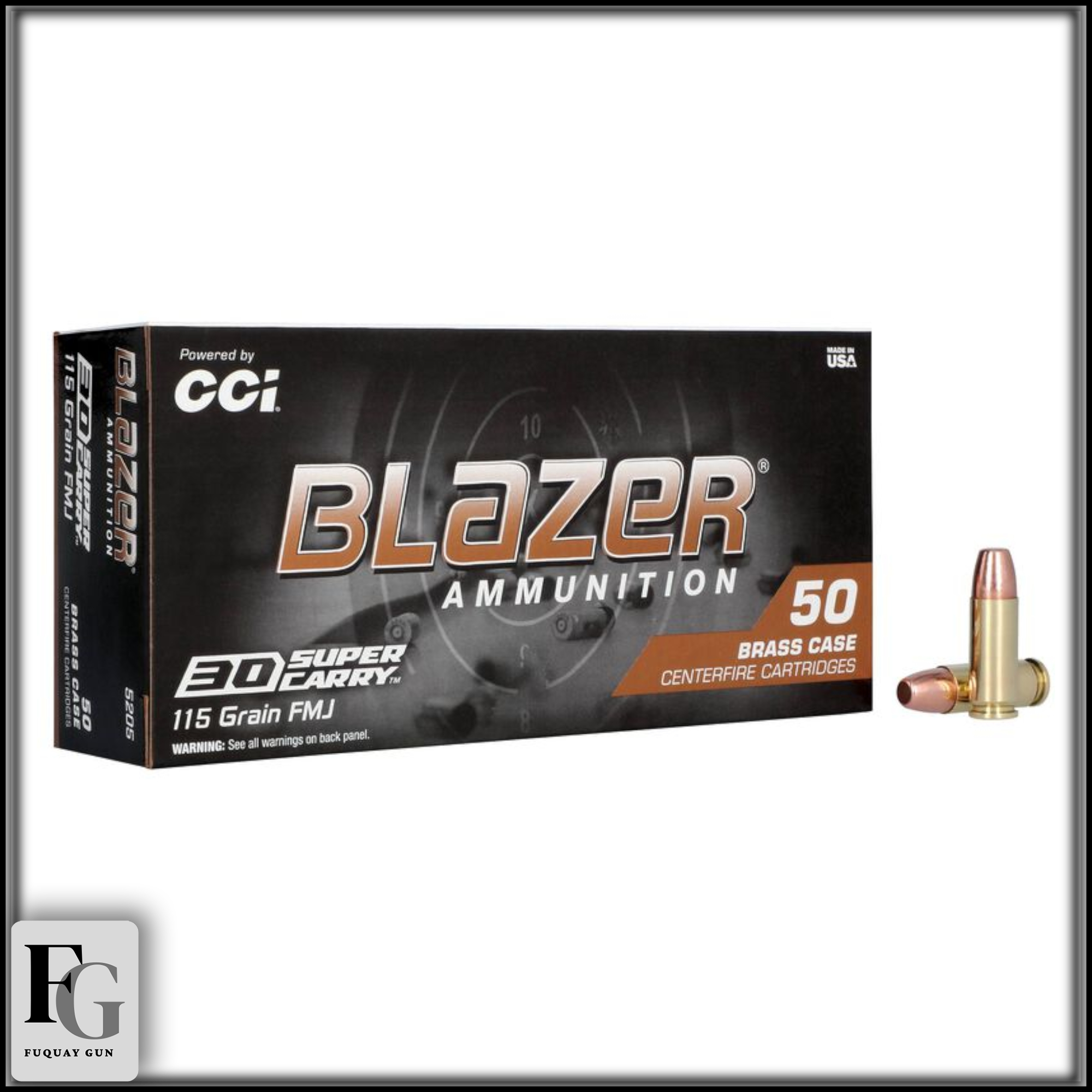 CCI Blazer 30 Super Carry 115gr 50rd 5205