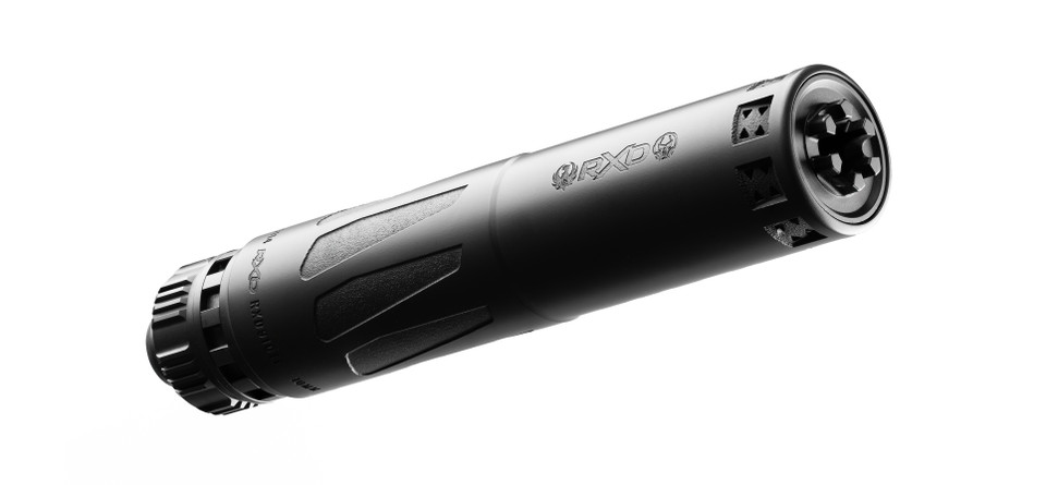 Dead Air Ruger RXD910Ti 9mm 10mm Suppressor RXD910TIBLK - Image 2