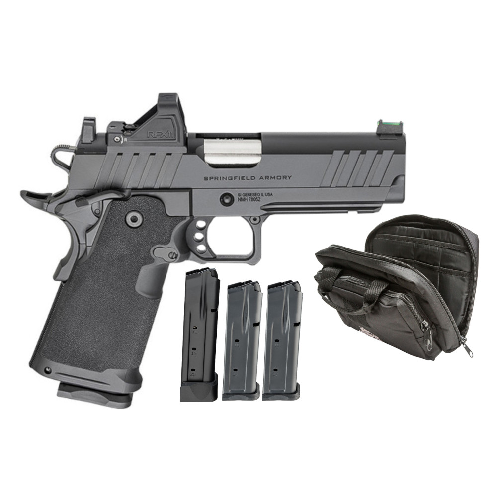 Springfield 1911 DS Prodigy AOS Gear Pac 9mm 4.25" 17/20rd PH9117AOS-PAC
