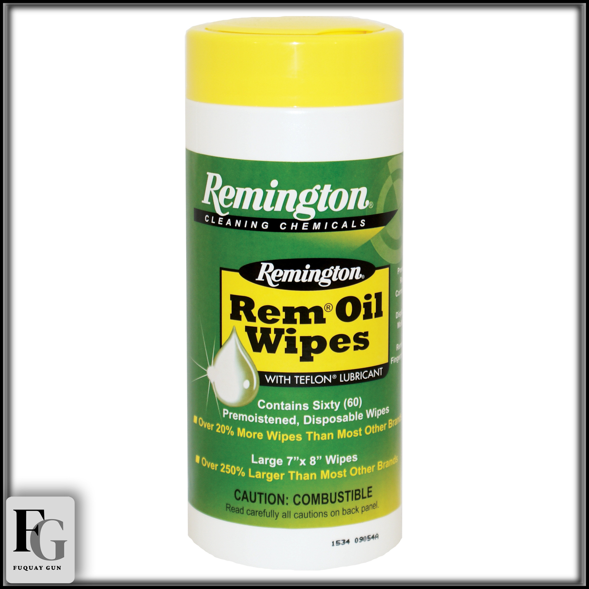 Remington Rem Oil Wipes 60Ct 18384
