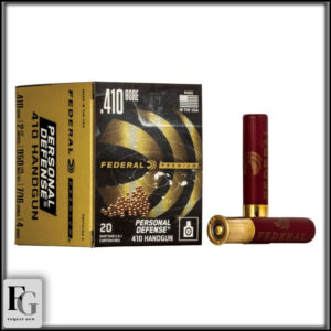 Federal Personal Defense Handgun 2-1/2" 410 Ammo #4 Shot 20ct PD412JGE 4