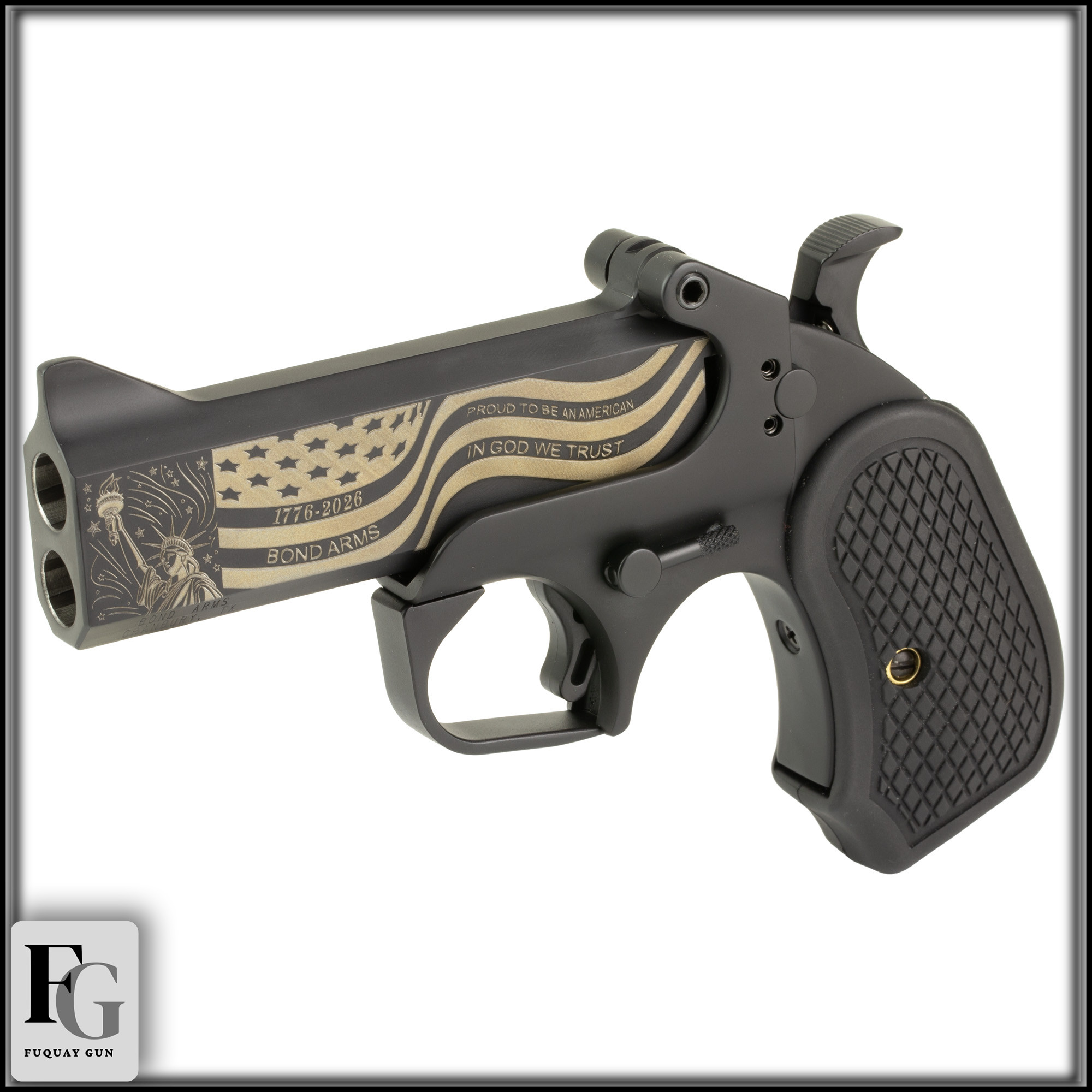 Bond Arms America 250th (Black Cerakote) 45/410 4.25" BA250TH-BLK-45/410 - Image 2